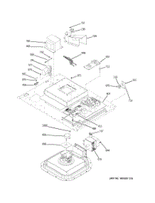 03 - Control Section parts for Ge Range JS998SH1SS from AppliancePartsPros.com