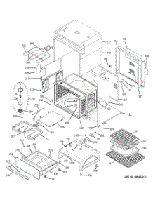 04 - Body Parts parts for Ge Range JS998SH1SS from AppliancePartsPros.com