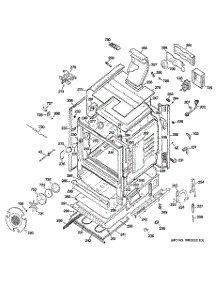 03 - Body Parts parts for Ge Range JGB916SEK4SS from AppliancePartsPros.com
