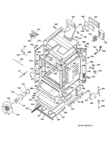 03 - Body Parts parts for Ge Range JGB910CEC3CC from AppliancePartsPros.com