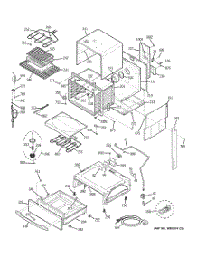 03 - Body Parts parts for Ge Range J2S968SH2SS from AppliancePartsPros.com