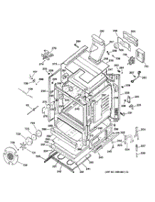 03 - Body Parts parts for Ge Range JGB910WEC2WW from AppliancePartsPros.com