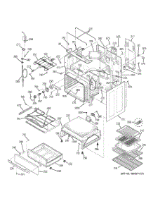 03 - Body Parts parts for Ge Range JCB968SH1SS from AppliancePartsPros.com