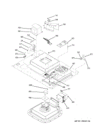 03 - Control Section parts for Ge Range JS998SK1SS from AppliancePartsPros.com