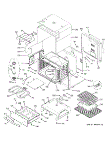 04 - Body Parts parts for Ge Range JS998SK2SS from AppliancePartsPros.com