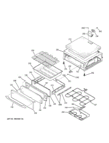 04 - Warming Drawer parts for Ge Range JCB968SL6SS from AppliancePartsPros.com