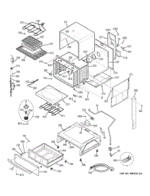 03 - Body Parts parts for Ge Range J2S968TEK2WW from AppliancePartsPros.com
