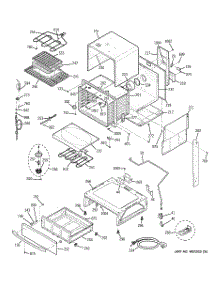 03 - Body Parts parts for Ge Range J2S968TH5WW from AppliancePartsPros.com