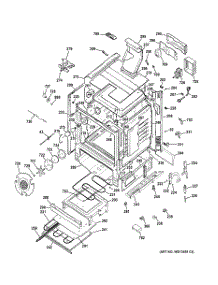 03 - Body Parts parts for Ge Range JGB918SEK5SS from AppliancePartsPros.com