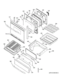 04 - Door & Drawer Parts parts for Ge Range JGB918SEK5SS from AppliancePartsPros.com