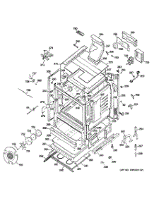 03 - Body Parts parts for Ge Range JGB916CEK1CC from AppliancePartsPros.com
