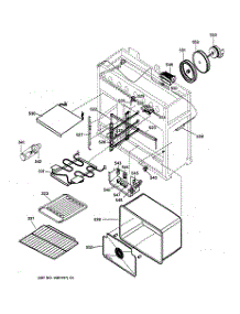 06 - Oven Assembly parts for Ge Range ZDP36N6DSS from AppliancePartsPros.com
