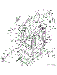03 - Body Parts parts for Ge Range JGB910SEC2SS from AppliancePartsPros.com