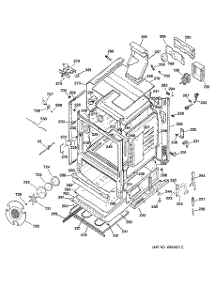 03 - Body Parts parts for Ge Range JGB910CEC1CC from AppliancePartsPros.com