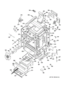 03 - Body Parts parts for Ge Range JGB928SEL2SS from AppliancePartsPros.com