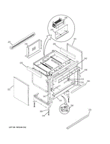 05 - Structure parts for Ge Range ZDP36N6H1SS from AppliancePartsPros.com