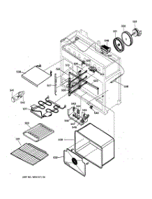 02 - Oven Assembly parts for Ge Range ZDP36N6D1SS from AppliancePartsPros.com
