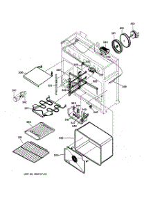 05 - Oven Assembly parts for Ge Range ZDP36N6DD2SS from AppliancePartsPros.com
