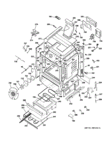 03 - Body Parts parts for Ge Range JGB928TEK1WW from AppliancePartsPros.com