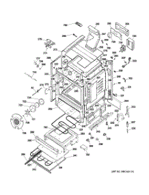 03 - Body Parts parts for Ge Range JGB918WEK6WW from AppliancePartsPros.com