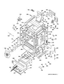 03 - Body Parts parts for Ge Range JGB928SEK1SS from AppliancePartsPros.com