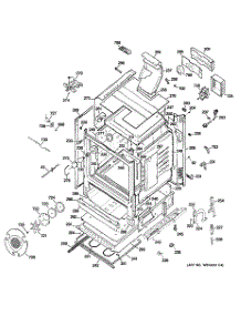 03 - Body Parts parts for Ge Range JGB916BEK6BB from AppliancePartsPros.com