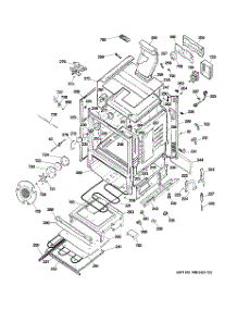 03 - Body Parts parts for Ge Range JGB918WEK2WW from AppliancePartsPros.com