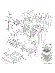 03 - Body Parts parts for Ge Range JB968TH1WW from AppliancePartsPros.com