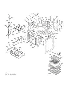 03 - Body Parts parts for Ge Range JB968TK3WW from AppliancePartsPros.com