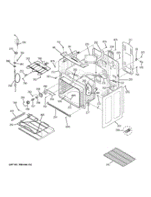 03 - Body Parts parts for Ge Range JB968SL5SS from AppliancePartsPros.com
