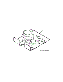 05 - Door Lock parts for Ge Range JB988BK5BB from AppliancePartsPros.com