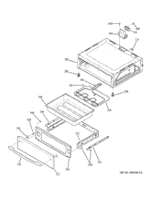 04 - Warming Drawer parts for Ge Range JCB900WK3WW from AppliancePartsPros.com