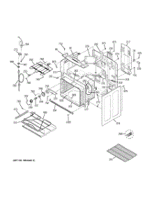 03 - Body Parts parts for Ge Range JB910BK5BB from AppliancePartsPros.com