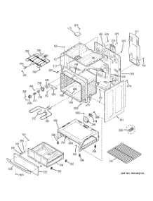 03 - Body Parts parts for Ge Range JBP49WK4WW from AppliancePartsPros.com