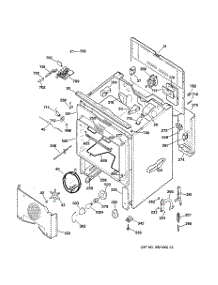 02 - Body Parts parts for Ge Range JBP90AV2 from AppliancePartsPros.com