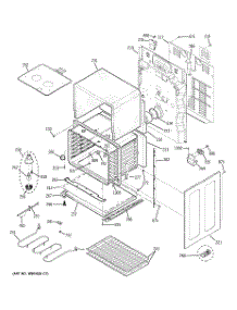 04 - Lower Oven parts for Ge Range JB850SP4SS from AppliancePartsPros.com