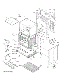 04 - Lower Oven parts for Ge Range JB855SP4SS from AppliancePartsPros.com