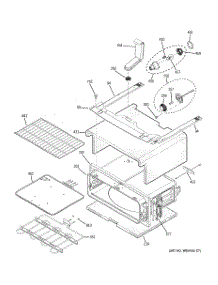 03 - Upper Oven parts for Ge Range PCB975DP4BB from AppliancePartsPros.com