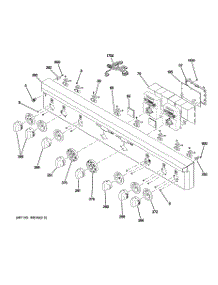 04 - Control Panel parts for Ge Range ZDP486LDP1SS from AppliancePartsPros.com