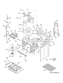 03 - Body Parts parts for Ge Range PHB925SP2SS from AppliancePartsPros.com