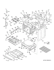 03 - Body Parts parts for Ge Range JB988TK6WW from AppliancePartsPros.com