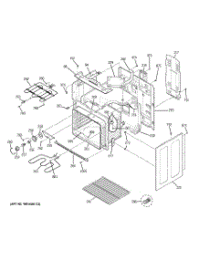 03 - Body Parts parts for Ge Range JB900KK6CC from AppliancePartsPros.com