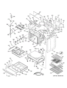 03 - Body Parts parts for Ge Range JCB909WK4WW from AppliancePartsPros.com