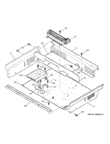 07 - Cooling Fan parts for Ge Range JS966SD2SS from AppliancePartsPros.com
