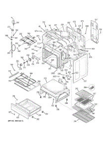 03 - Body Parts parts for Ge Range JBP95BF1BB from AppliancePartsPros.com