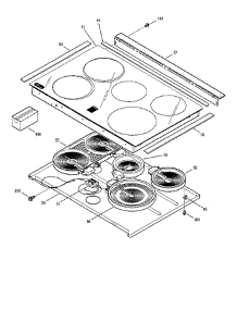 Cooktop / Burners parts for Ge Range JS966SD1SS from AppliancePartsPros.com