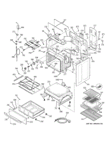 03 - Body Parts parts for Ge Range JCB909TK1WW from AppliancePartsPros.com