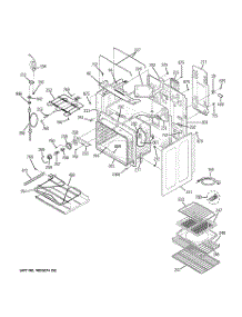 03 - Body Parts parts for Ge Range JCB910SK2SS from AppliancePartsPros.com