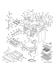 03 - Body Parts parts for Ge Range JCB909WK3WW from AppliancePartsPros.com