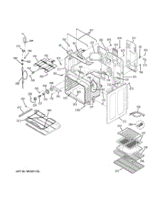 03 - Body Parts parts for Ge Range JCB910SK1SS from AppliancePartsPros.com